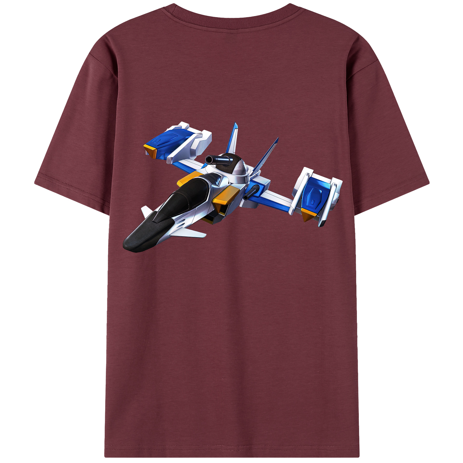 （画像用） 機動戦士ガンダム Mobile Suit Gundam 綿100％半袖Tシャツ（背面プリント）